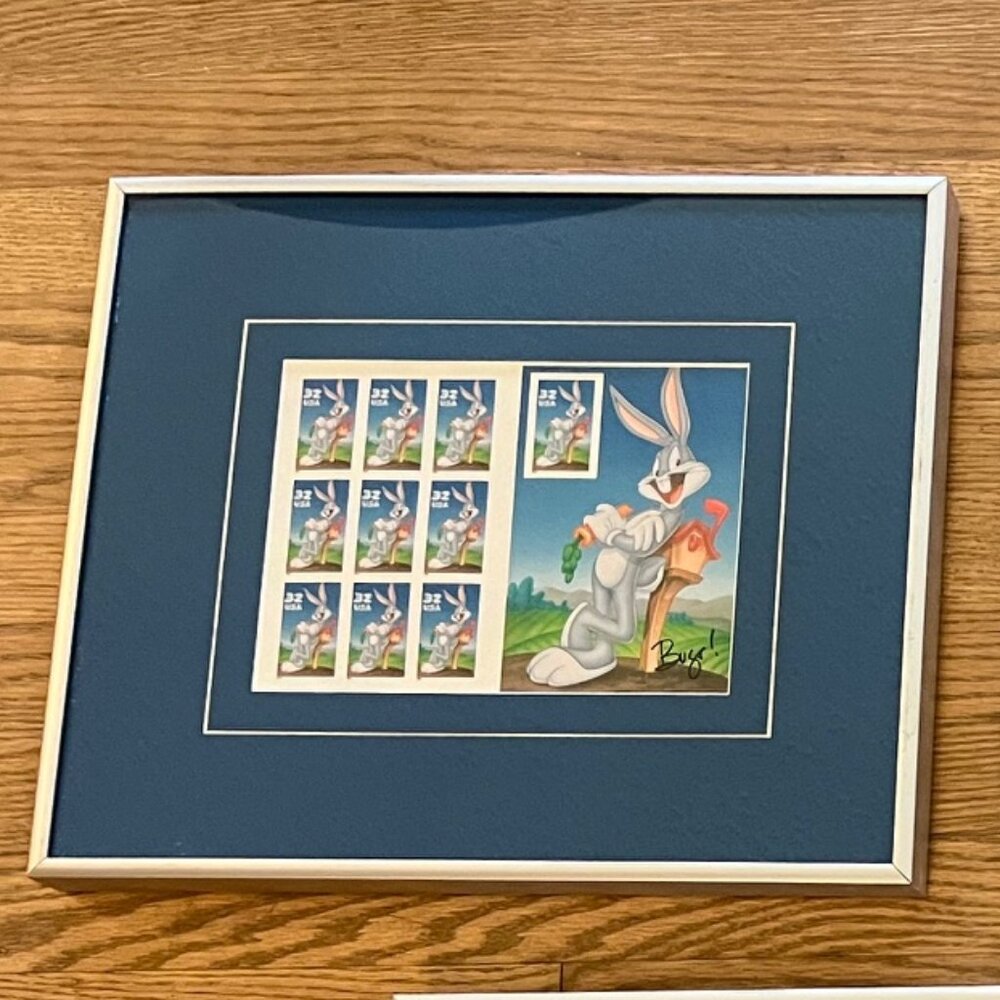Looney Tunes USPS Stamp Framed Collection